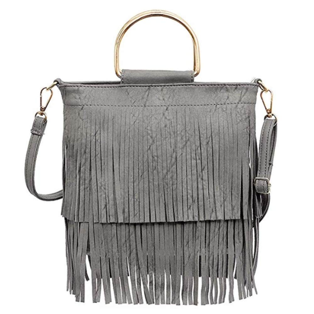 Fringe Shoulder Bag - Picture 3 of 4